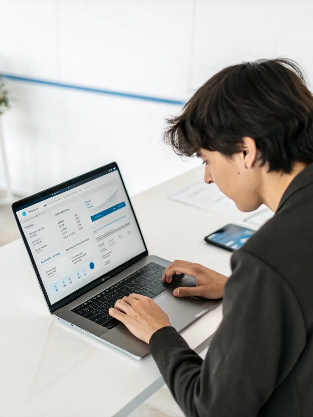 A user customizing their search preferences on Thumes.com, demonstrating the platform's ability to cater to individual needs and preferences.